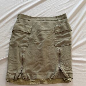 Outback Red Olive Green Utility Skirt